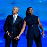 Trump posts then removes video with racist images of the Obamas