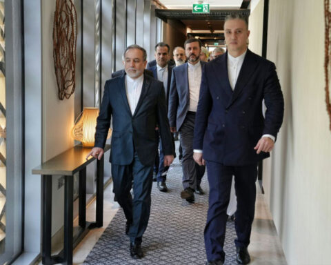 Iran and US hold indirect talks in Oman. America's military leader in the Mideast joins the talks