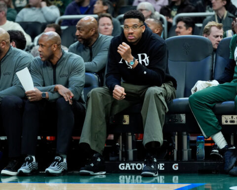 Rivers says Bucks won't shut down Antetokounmpo for season and will play him when he's healthy