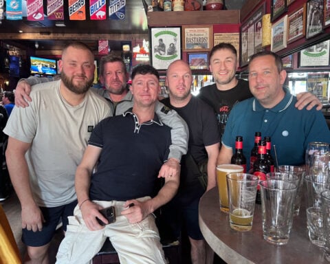 Meet the Brits who keep going to every Super Bowl city – and don’t care if they end up at the game