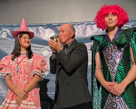 Actor Michael Keaton honored as Man of the Year by Harvard's Hasty Pudding theater group