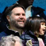 JD Vance and Jake Paul watch U.S. women's hockey team together at the Winter Olympics