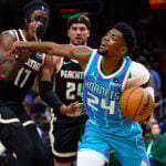 Bridges stars as the Hornets beat the Hawks 126-119 for their 9th straight win