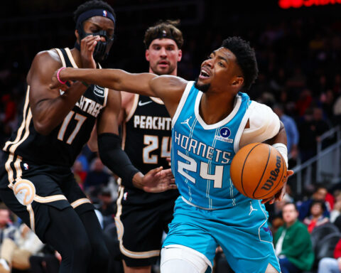Bridges stars as the Hornets beat the Hawks 126-119 for their 9th straight win