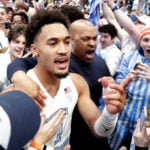 Duke's Scheyer says staff members 'got punched in the face' during court-storming; UNC AD apologizes