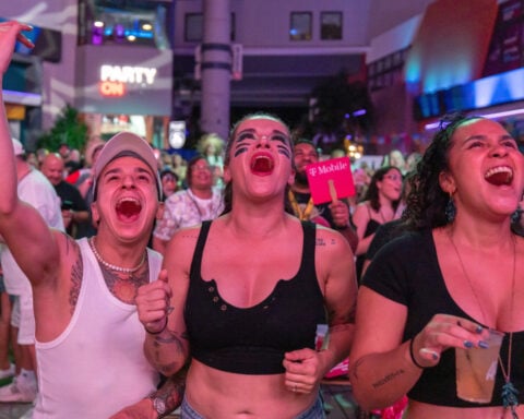 Puerto Rico stops for 13 minutes to applaud history and bask in Bad Bunny's glow