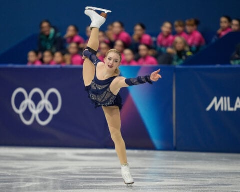 US skater Amber Glenn faces fallout over politics and issues with music copyright after Olympic gold