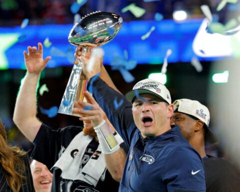 ‘Those are a bunch of bad boys’: Seattle’s defense beats up the Patriots in a Super Bowl performance for the ages