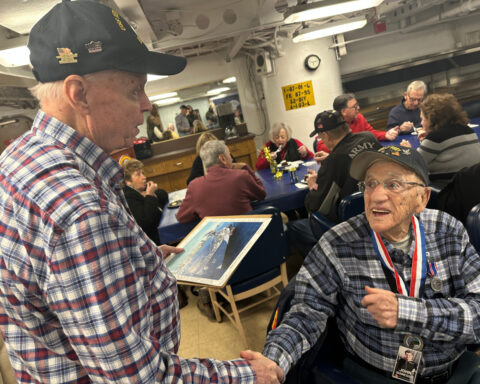 At 100, WWII veteran celebrates a life of service aboard Battleship New Jersey