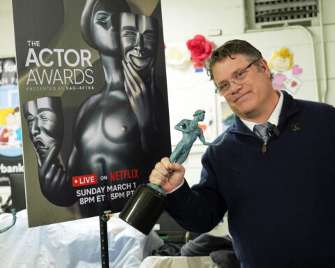 As head of the actors guild, Sean Astin brings a little Rudy, a little Samwise, and a lot of fight