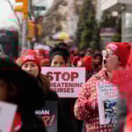 NYC nurses reach a deal to end a strike at 2 major hospitals while walkout continues at another
