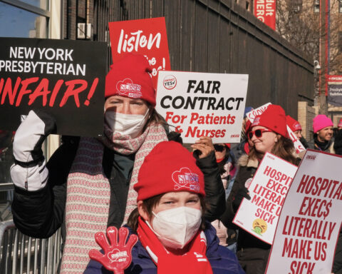 NYC nurses reach a deal to end a strike at 2 major hospitals while walkout continues at another