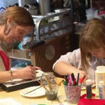 Kids in the Metro make and show off their Valentine's Day boxes