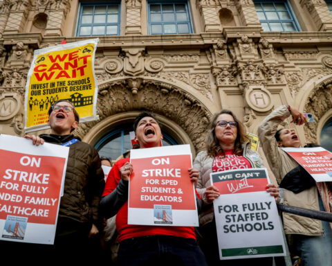 San Francisco teachers strike over wages and health benefits