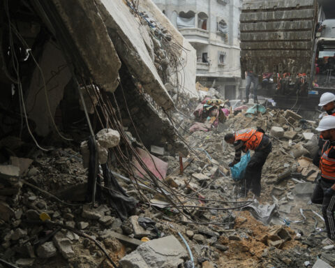 Israeli strikes kill 3 people in Gaza, hospital says