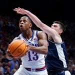 No. 9 Kansas beats top-ranked and previously undefeated Arizona 82-78