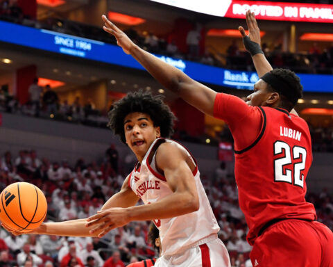 Louisville's Brown has record-setting game, passing Flagg's ACC mark, tying Hall of Famer Unseld