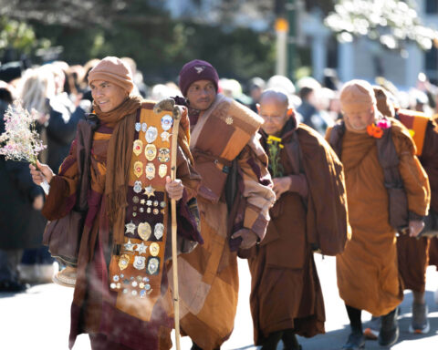 Buddhist monks head to DC to finish a ‘Walk for Peace’ that captivated millions
