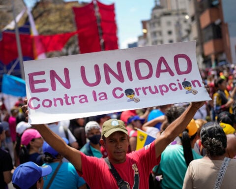 Survey says democracies' anti-corruption efforts are slipping and raises concern about the US