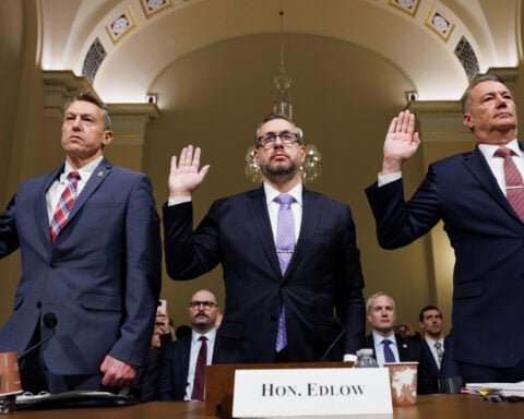 The Latest: ICE chief defends immigration enforcement operations before Congress