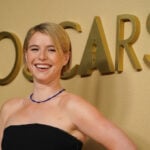 Oscar hopefuls including Jessie Buckley and Timothée Chalamet gather for luncheon and class picture