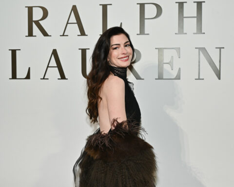 Ralph Lauren's fall 2026 collection a mix of romantic adventure with metallic flair