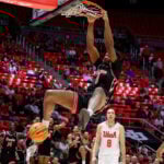 Sharp makes 8 3s and sets school career record as No. 3 Houston drubs Utah 66-52