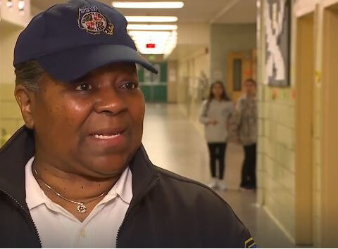 Perry Hall Elementary honors crossing guard for kindness