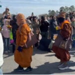 Restaurant owner Maria Martin fed the monks as they walked through Virginia. They changed her life.