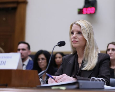 The Latest: Bondi deflected questions on Epstein files across 5-hour hearing