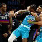 Stewart suspended 7 games and 3 other players are penalized for fighting in Pistons-Hornets game