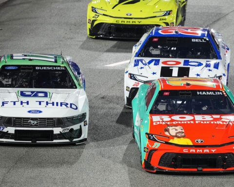 Grieving Denny Hamlin vows to dig deep and chase a first NASCAR Cup title