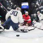 Timo Meier scores twice as Switzerland opens the Olympics by shutting out France 4-0
