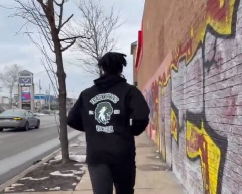 Track Hawks runners relay from Baltimore to Philadelphia to support single mothers' education