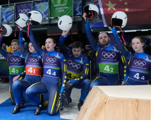 Ukraine's Vladyslav Heraskevych out of Winter Olympics because of banned helmet honoring war dead