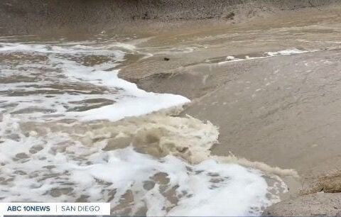 Pipeline rupture sends 36,000 gallons of wastewater near Tijuana River