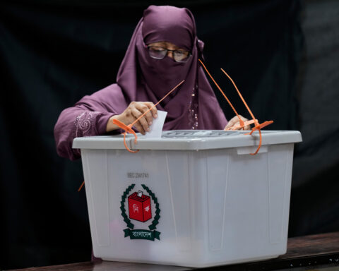 Ex-prime minister's son leads Bangladesh's first election since 2024 uprising that ousted Hasina