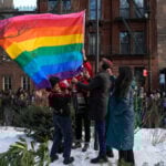 NY officials raise rainbow flag at Stonewall in rebuke of Trump administration