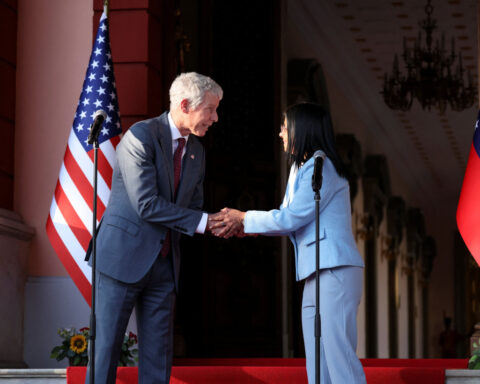 US energy secretary and Venezuela’s acting president tour oil facility in warming ties just weeks after Maduro ouster