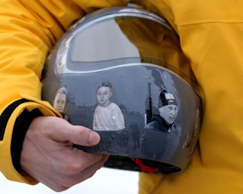 Ukrainian skeleton racer barred from Olympics by IOC over helmet