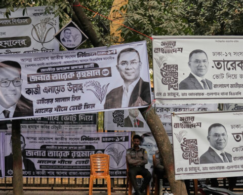Bangladesh Nationalist Party claims victory in country’s first election since 2024 uprising
