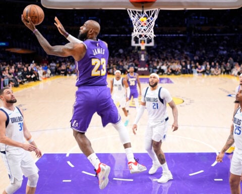 LeBron James becomes the oldest player to have a triple-double in NBA history