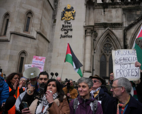 Britain's High Court says government acted illegally in outlawing protest group Palestine Action