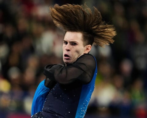 'Quad God' Ilia Malinin falls twice in Olympic disaster, allowing Mikhail Shaidorov to claim gold