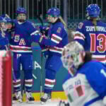 Coyne Schofield scores 2 goals as US routs Italy 6-0 to advance to Olympic women's hockey semifinals