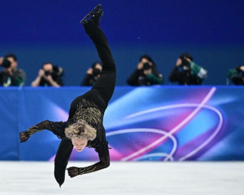 Ilia Malinin seemed at ease carrying the weight of Olympic expectation on his shoulders – until he wasn’t