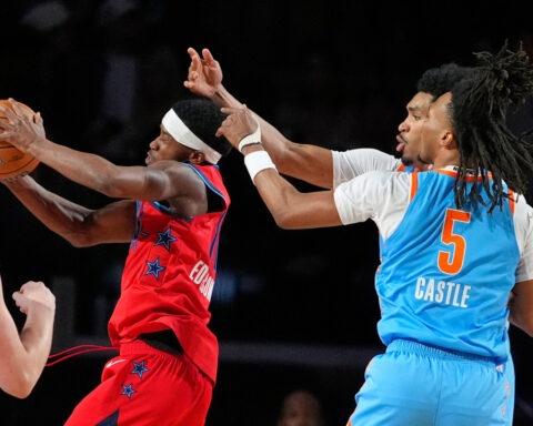Philly special: V.J. Edgecombe leads Team Vince to victory at NBA All-Star weekend's Rising Stars