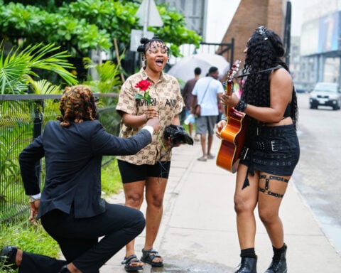 Nigerian rock artist wants people to pause and feel loved in the hustle and bustle of Lagos