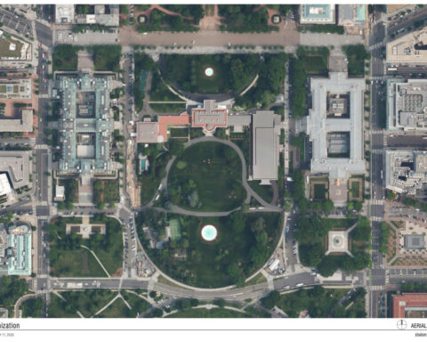 Architect submits most-detailed renderings so far for White House ballroom