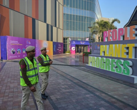 India hosts a high-stakes AI summit, drawing 20 leaders and top tech CEOs